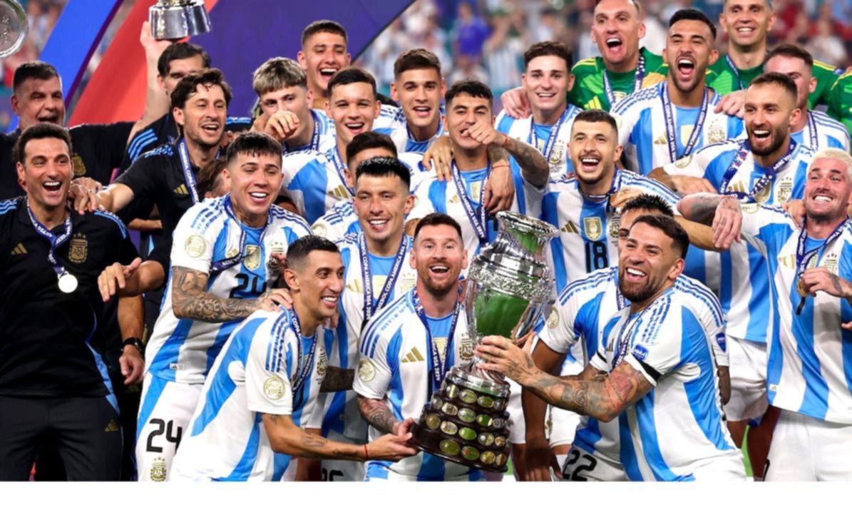 El récord que alcanzó la Selección argentina con la Copa América