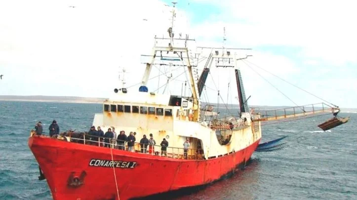 Característica del buque Conarpesa I - El Chubut