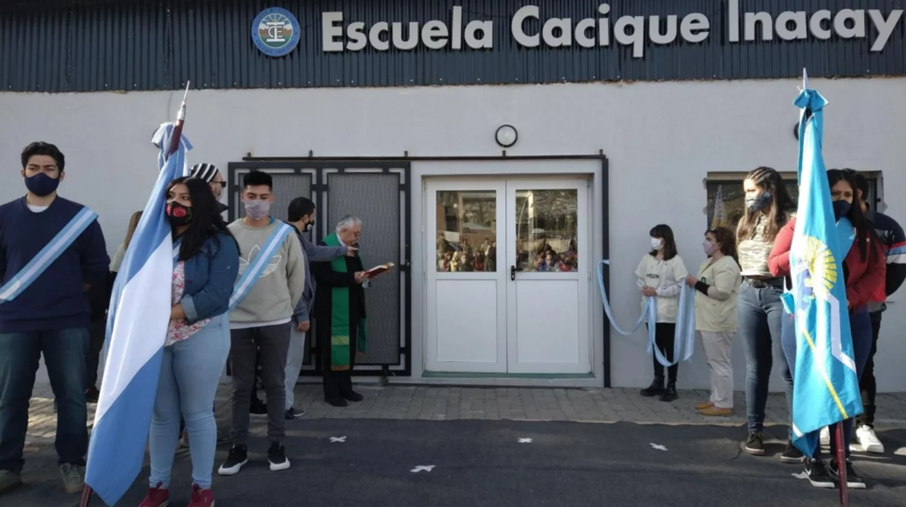 La Escuela Inclusiva de Gestión Social  «Cacique Inacayal» inauguró edificio propio