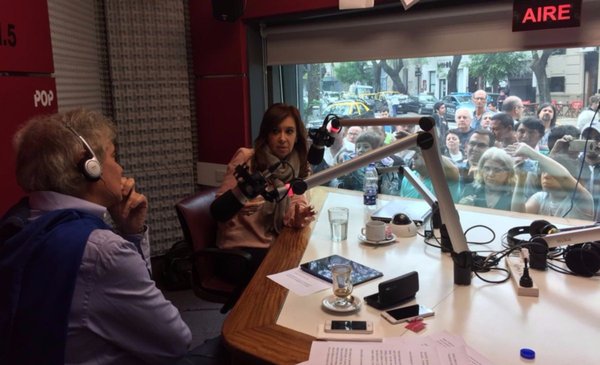 Cristina Kirchner: "El Gobierno pelea con algunas mafias 