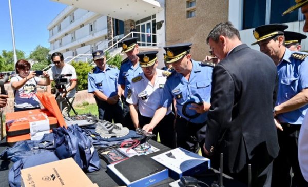 La Policía Del Chubut Sumó Herramientas Y Equipamientos Para Fortalecer