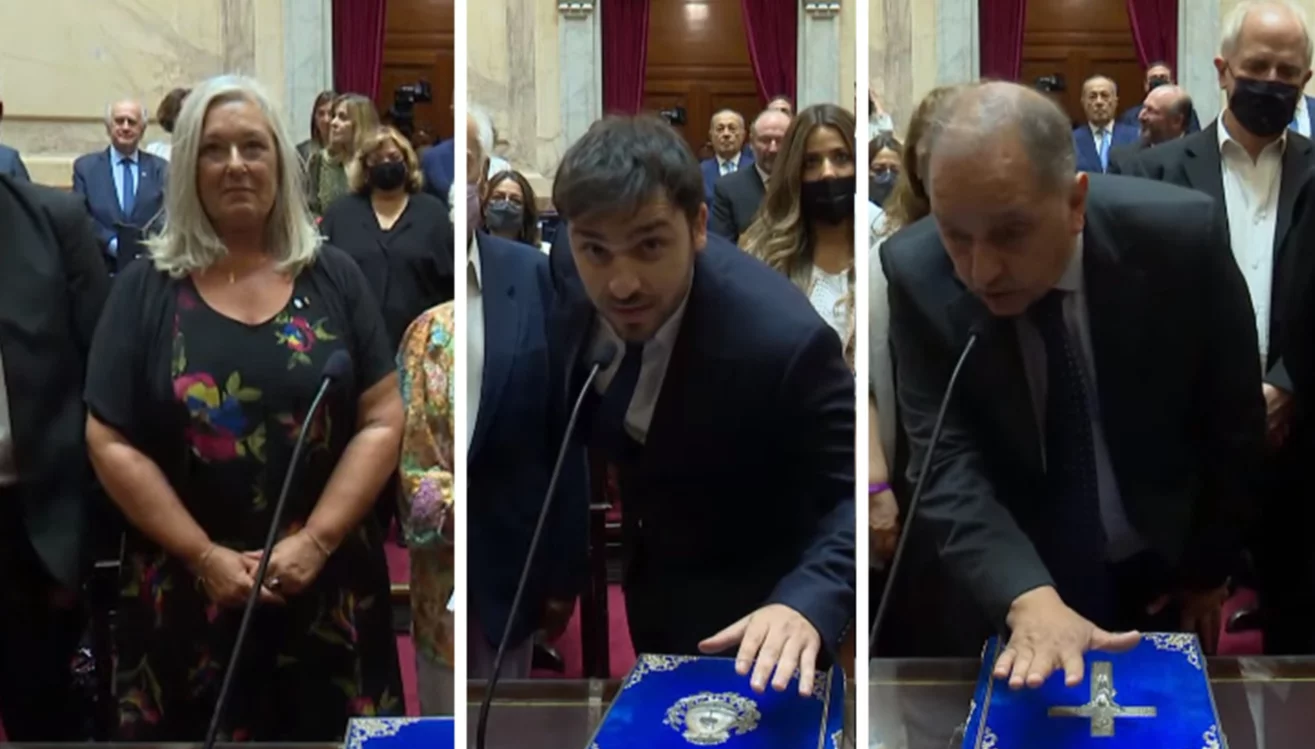 Chubut renovó tres bancas en el Senado de la Nación: juraron este mediodía Ignacio Torres, Edith Terenzi y Carlos Linares